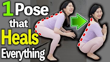 How Resting Squats Heal your Body | Trim Belly Fast