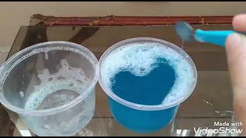 É verdade que o sabão é bom quando faz muita espuma?