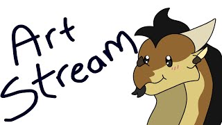 ART STREAM!! (mic on) w/ Grace Sillypants