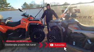 CFMOTO Gladiator CFORCE 850XC 2023 vs. CFMOTO Gladiator X625 Touring Overland 2023 (Porovnanie)