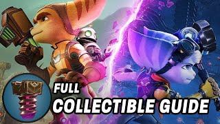 Ratchet & Clank: Rift Apart  100% Collectible Guide | All Bolts, Armor, Bears, Spybots & Blizons