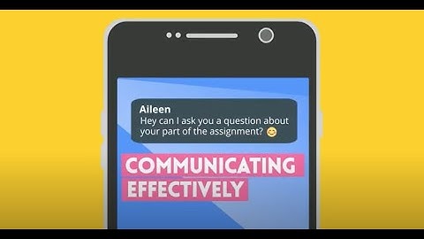 Communicating Effectively