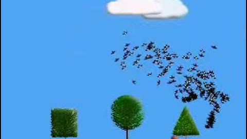 Artificial Flock Behaviour