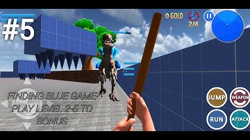 Finding blue gameplay walkthrough part 5 level 2-5 to bonus