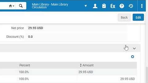 Alma August 2020 Release: Edit PO Line from View Mode