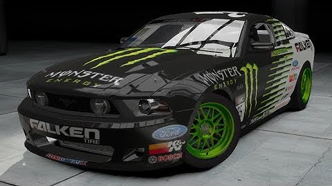 NFS Shift 2: Unleashed - Ford Monster Energy/Falken Tire Mustang GT (S-197 II)