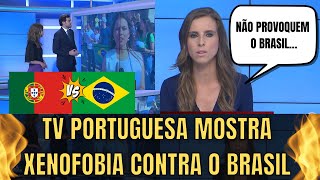 Televisão Portuguesa Mostra Ataques Contra O Brasil