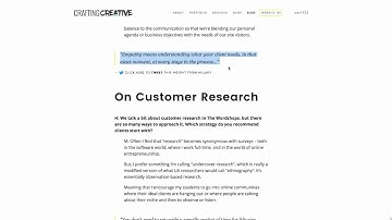 The Code Shop: Customizing Quote Blocks in Squarespace