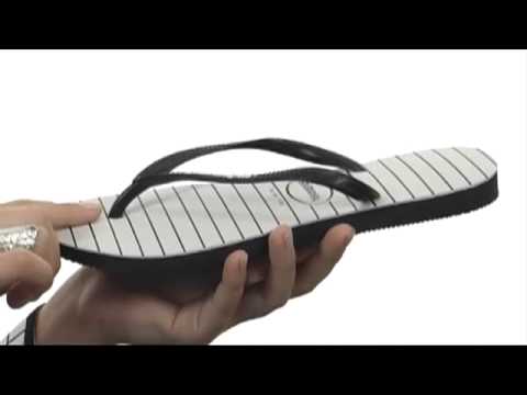 Havaianas Slim Pinstripe Flip Flop SKU:#8235169 - YouTube