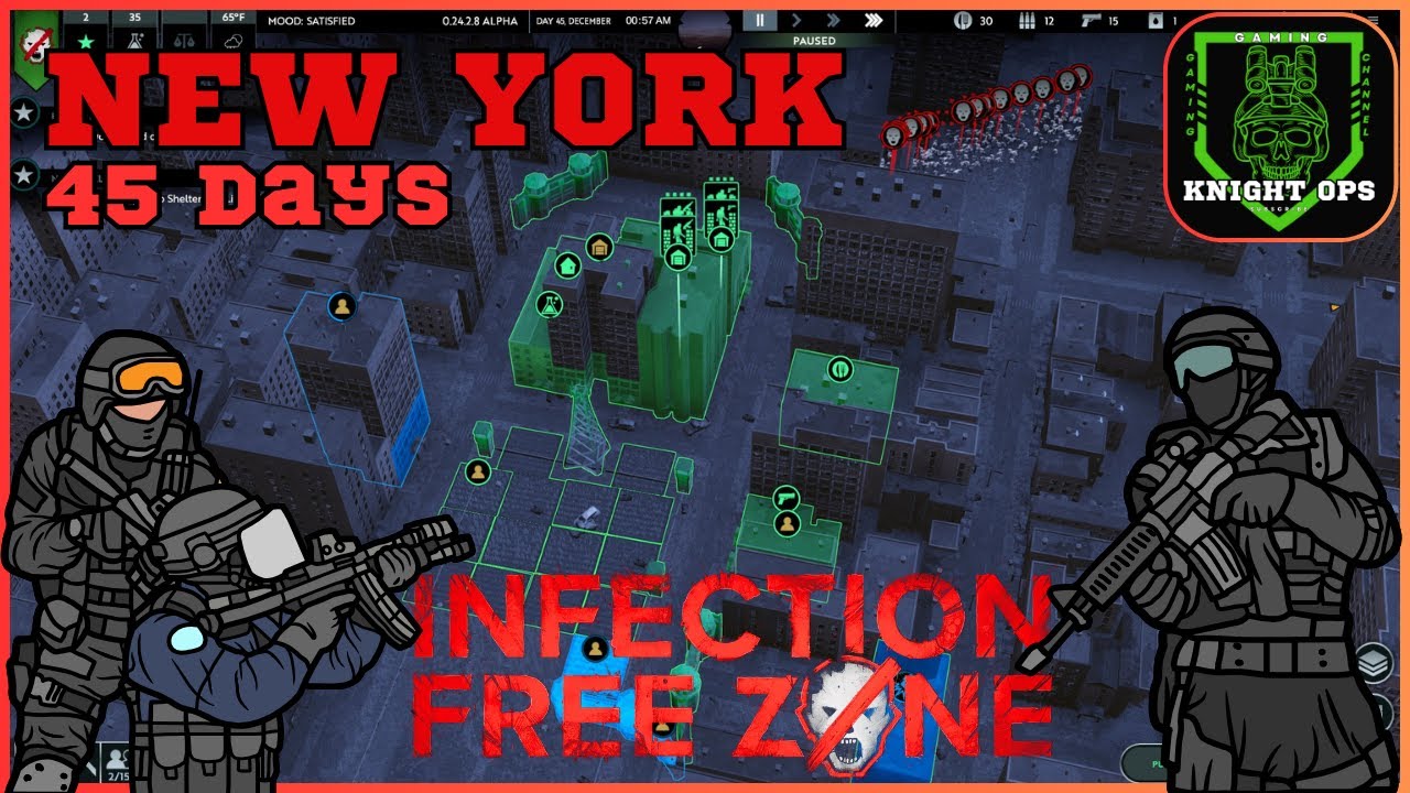 Surviving New York City! Infection Free Zone - Full Playthrough - YouTube