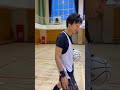 ロールターンからドリブルなしダンク #バスケ #40歳ダンカー #バスケで遊べ