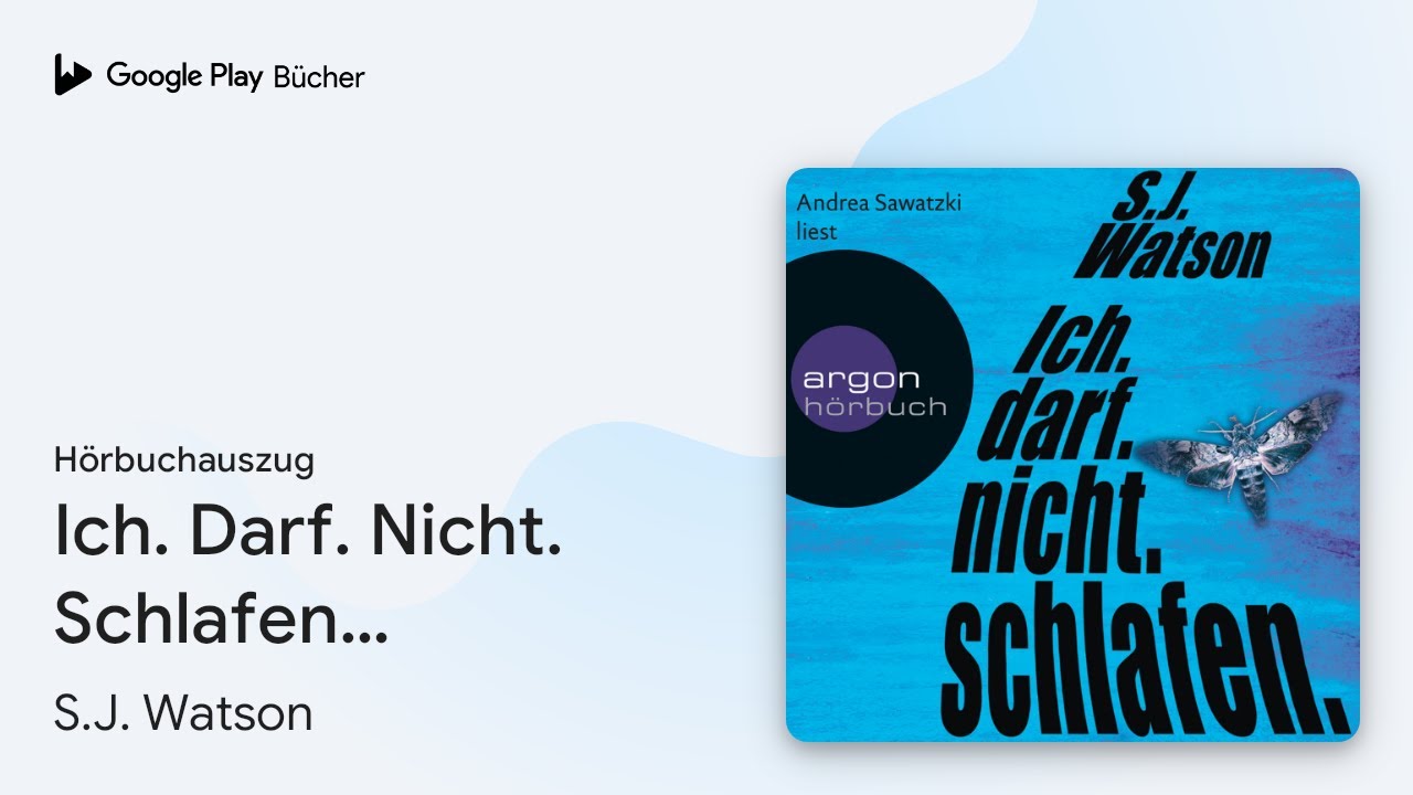 Ich Darf Nicht Schlafen Buch „Ich. Darf. Nicht. Schlafen. (Ungekürzte…“ von S.J. Watson