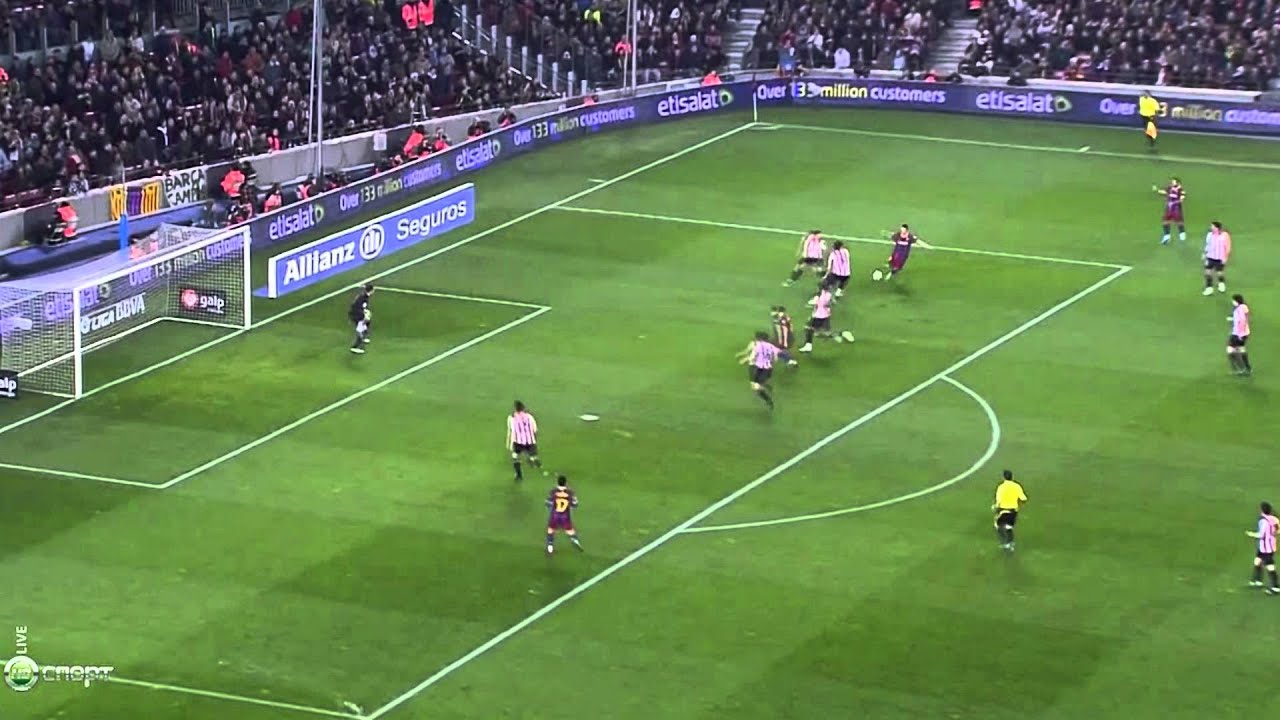 Andrès Iniesta Vs Athletic Bilbao (20.02.11)