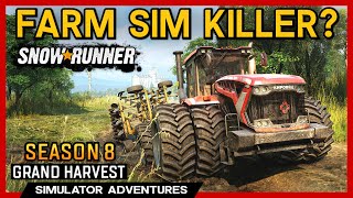 Is SnowRunner Farming BETTER THAN FARM SIM?