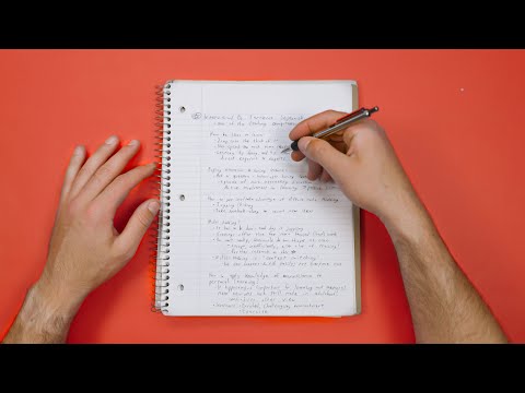 Vídeo: Pots escriure fixat?