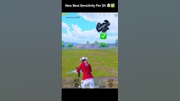 New Best Trick For 3X Scope 🤯✅#pubgmnextstarprogram#pubgmobile #pubgmobilec9s26#pubgmwow#mrijazplays