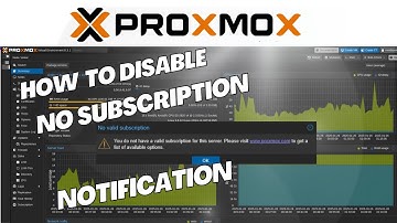 How To Disable Proxmox Subscription Notification