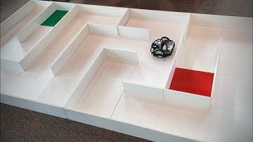 Very Fast LEGO EV3 Robot Maze Solving with Medium Motor