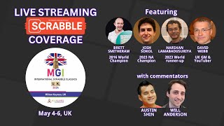 MGI International Scrabble Classics - Live Streaming Coverage, Day 1 screenshot 4