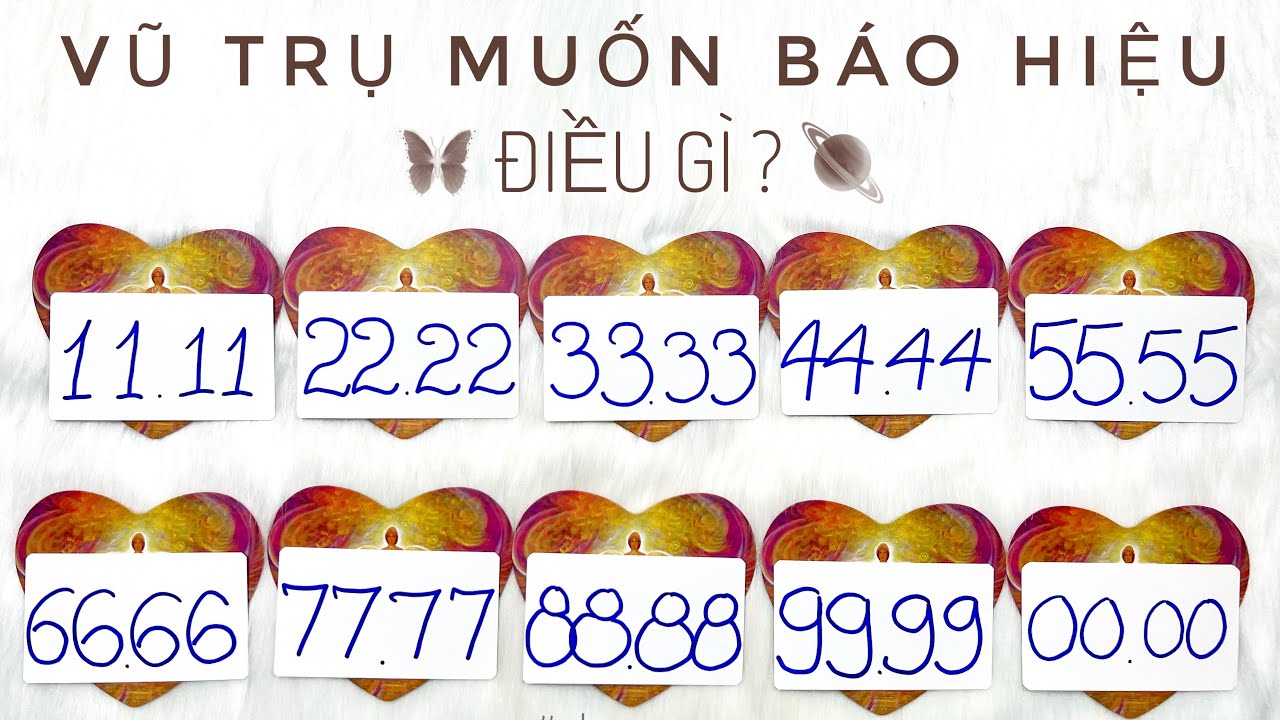 VŨ TRỤ MUỐN BÁO HIỆU ĐIỀU GÌ ĐẾN BẠN ?🪐SỐ LẶP THIÊN THẦN👼🏻🌟Tarot🌝🫧 ANGLE NUMBER MEANING