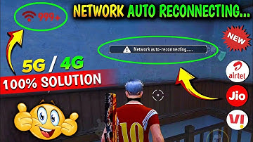 NETWORK AUTO RECONNECTING PROBLEM FREE FIRE | FREE FIRE NETWORK PROBLEM | FREE FIRE PROBLEM