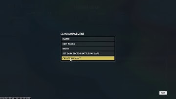 How to make an alliance with other clans in Warframe!