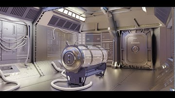 scifi sleeping pod modeling in blender 2.8 part 4