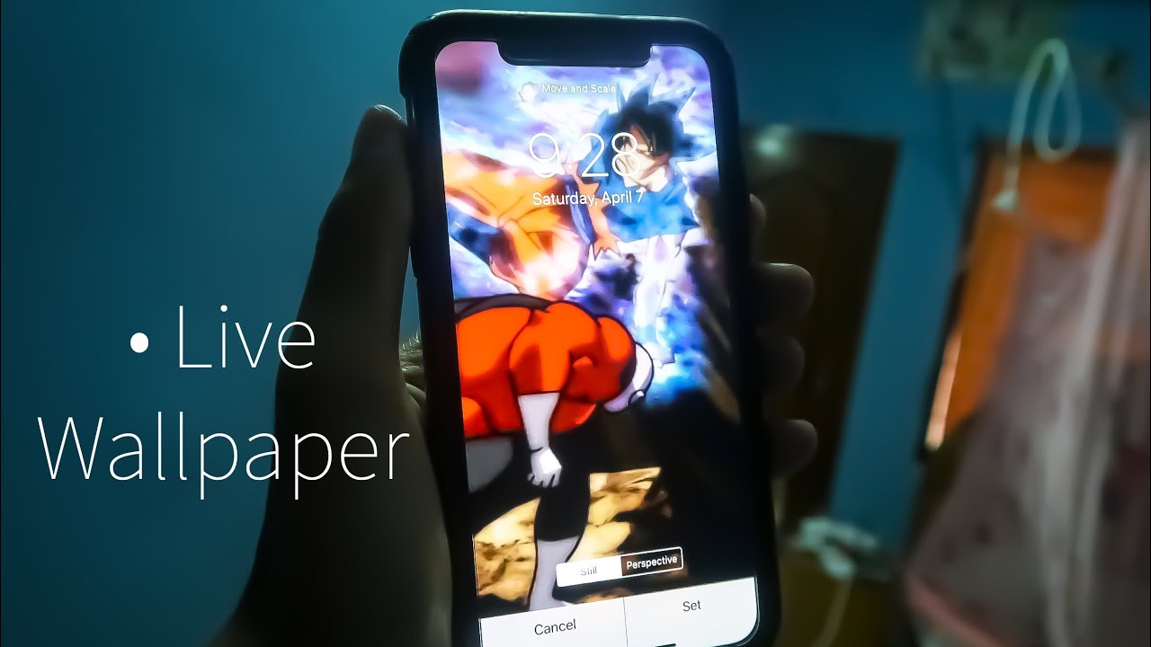 Jiren vs Goku iPhone X Live Wallpaper