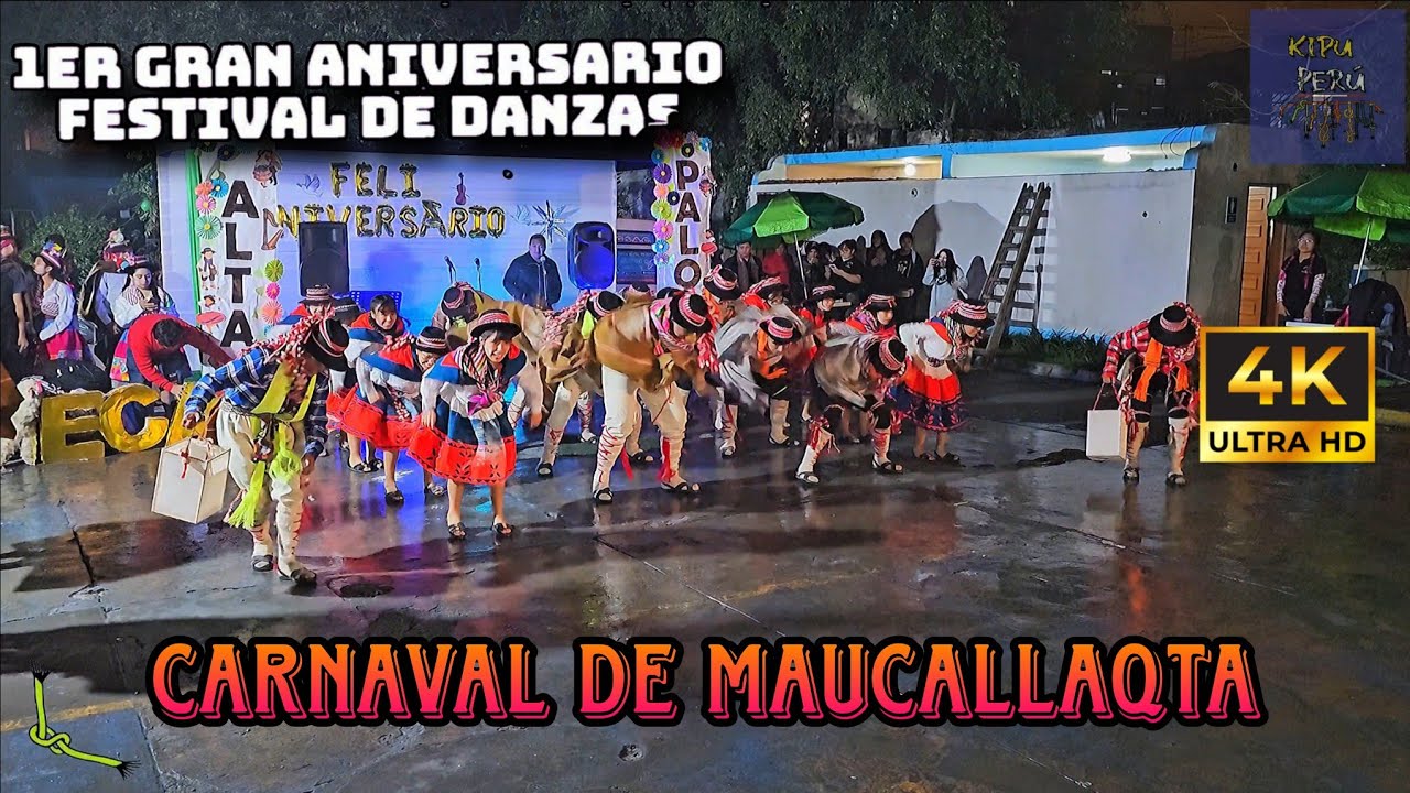 Carnaval de Maucallaqta / Ayacucho / Inti Watana ( I Aniversario Festival de Danzas - ALTA PALOMA )