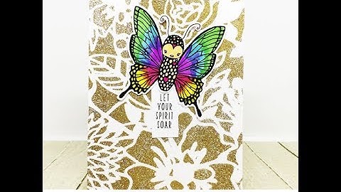 ScrappyScrappy - Embossing with Stencil