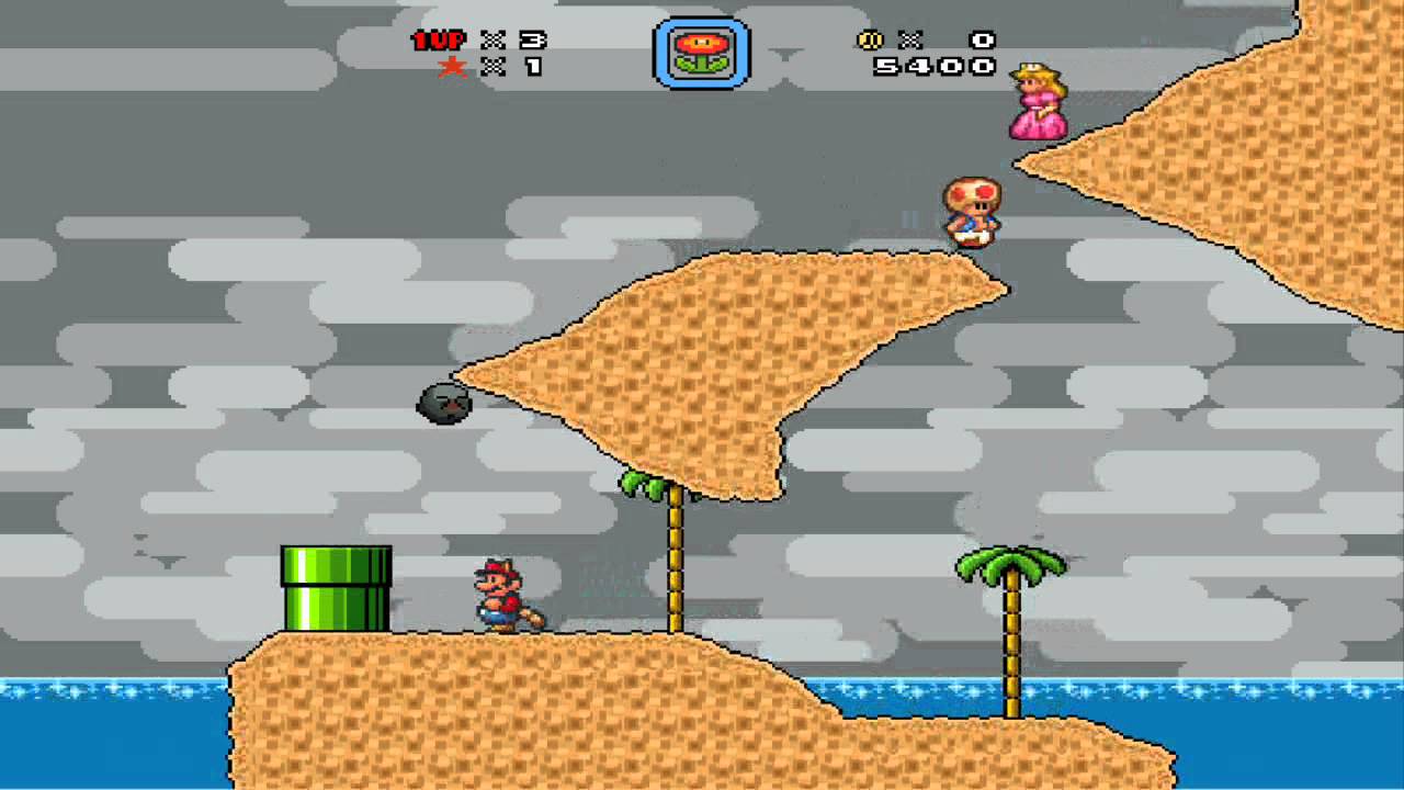 SMBX Custom Level "Mirage Island"