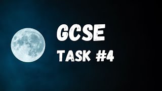 GCSE #4 Python Solution