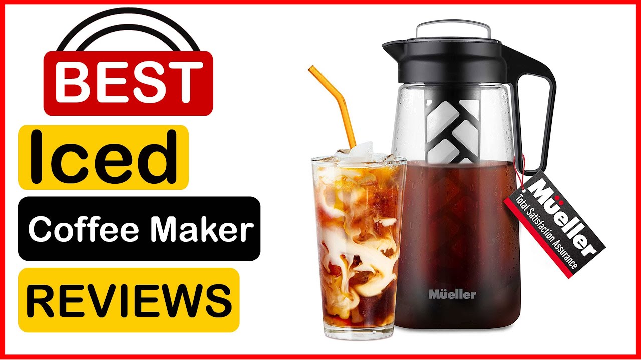  Mueller QuickBrew Smooth Cold Brew Coffee and Tea Maker 47 oz,  Dripper Iced Coffee Brewer Maker with Adjustable Water Flow, Stainless  Steel Filter, Borosilicate Glass Carafe : Everything Else