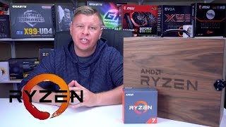 AMD Ryzen 7 1700 Review - YouTube