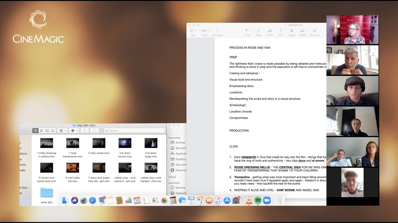 Directing for Film with Paddy Breathnach - Cinemagic Online Seminar