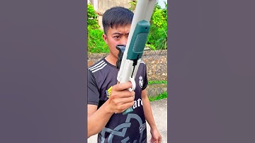 Test khẩu shotgun 2 nòng🔫‼️‼️#nerfsniper #nerf #shotgunpubg