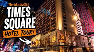 [4K] Hotel Tour | 🇺🇸 NEW YORK, The Manhattan at Times Square Hotel 2026 review with midtown walk