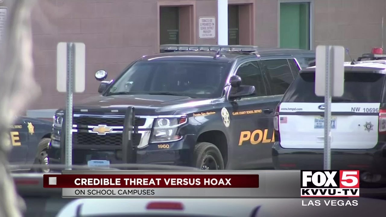 CCSD police explain credible threats vs hoaxes