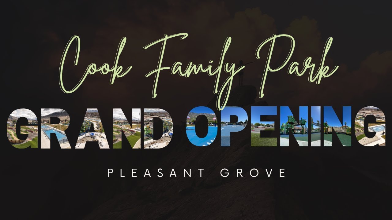 Cook Family Park Grand Opening - YouTube