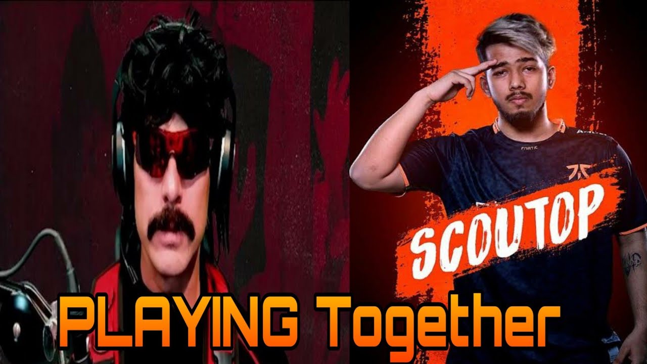 Scout and DR Disrespect Playing Together call of Duty and other Games