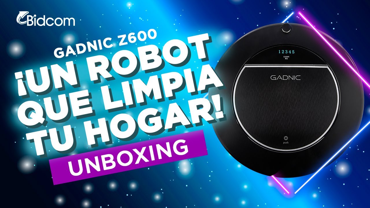 Aspiradora Robot Gadnic Clean Mate Z600 4 Modos 150m2 Silenciosa | Gadnic