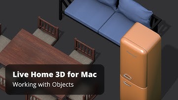 Working with Objects - Live Home 3D for Mac Tutorials