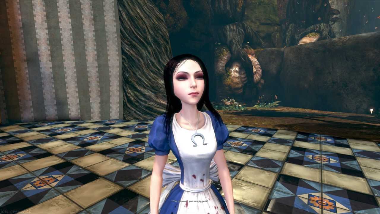 The first half hour in Alice Madness Returns, in nice constant 30 fps Ultra...