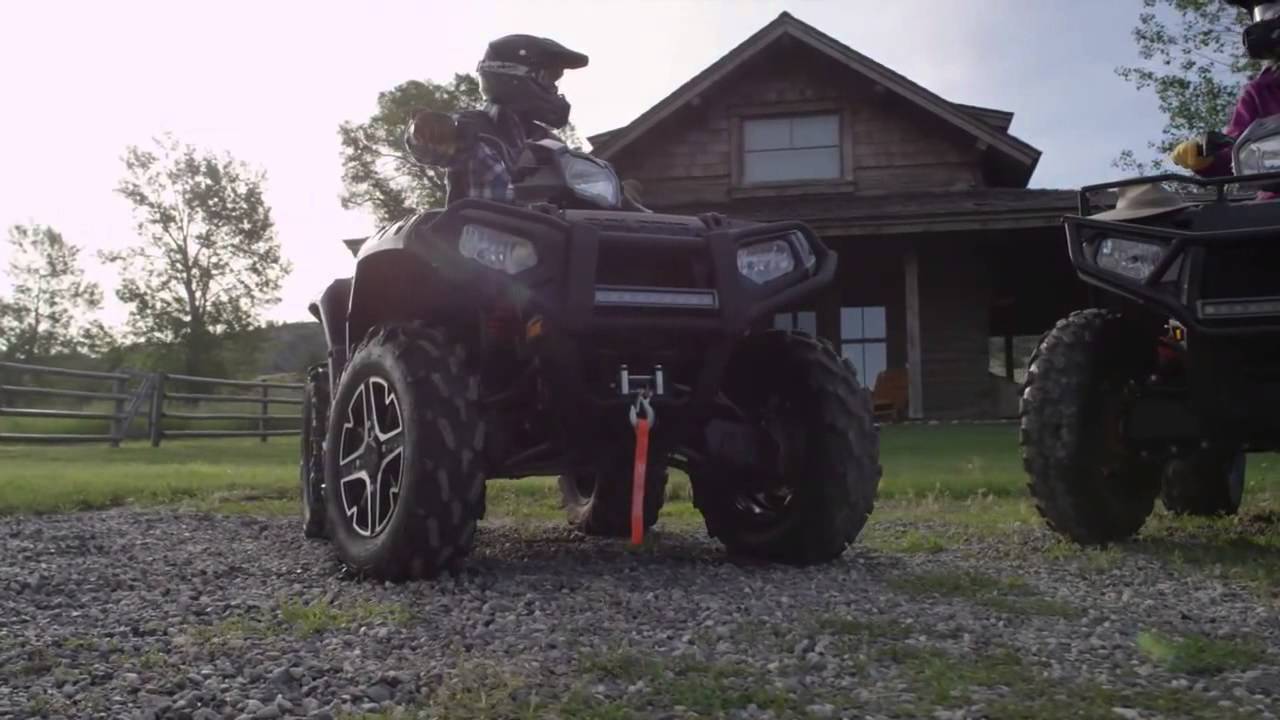 2015 Polaris Sportsman Winch Integration YouTube