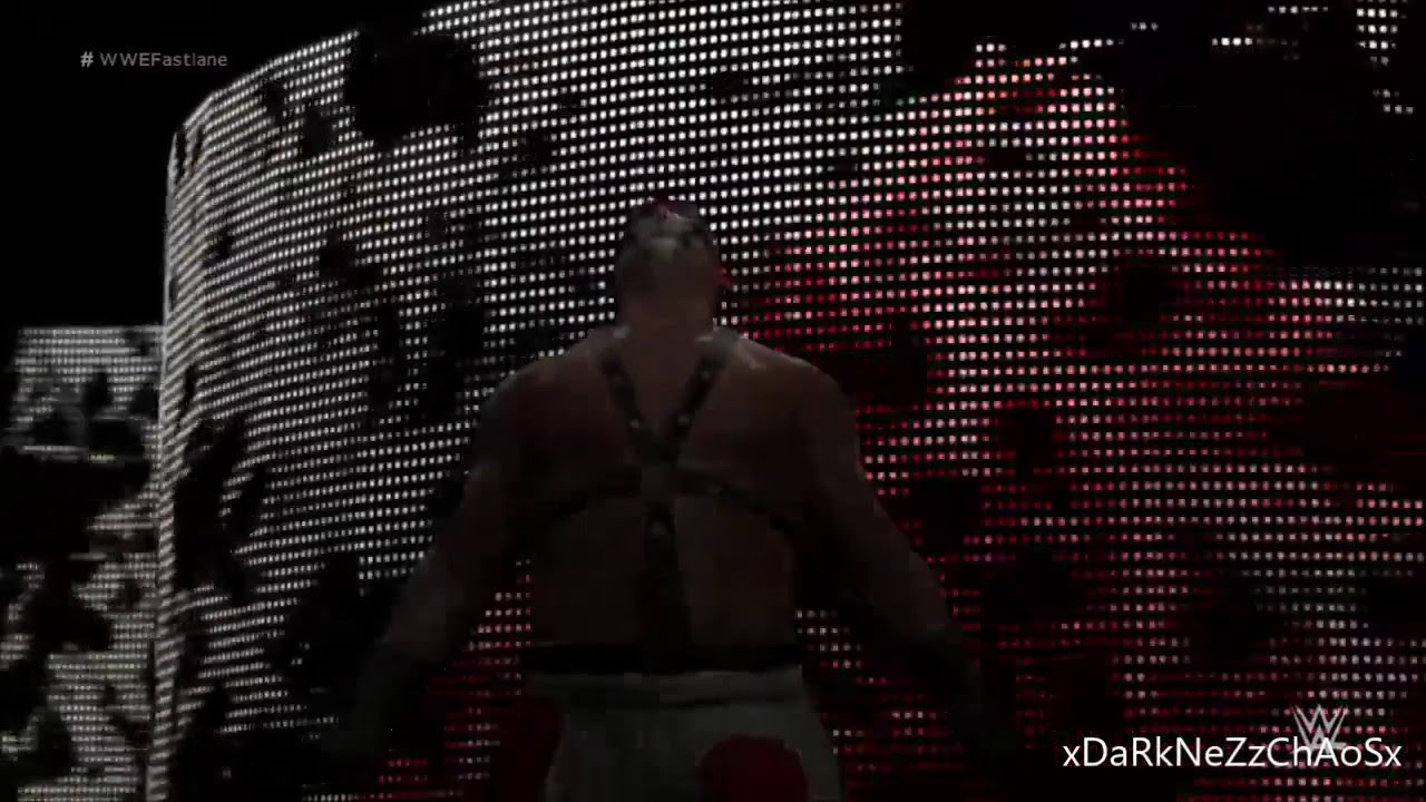 Alexis Lennox the Girl of Drawings WWE 2K16 - SWEET TOOTH Entrance ( Twisted Metal )