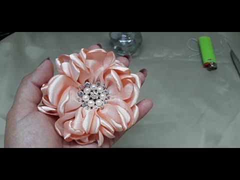 HOW TO MAKE BEAUTIFUL FABRIC FLOWER DESIGNS 2019, FLORES Y MAS MAYRA
