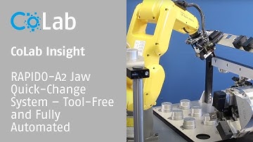 CoLab Insights: RAPIDO-A2 Jaw Quick-Change System – Tool-Free and Fully Automated
