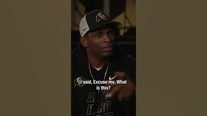Deion Sanders is NOT messing around 😳 #cfb #Collegefootball #colorado #primetime