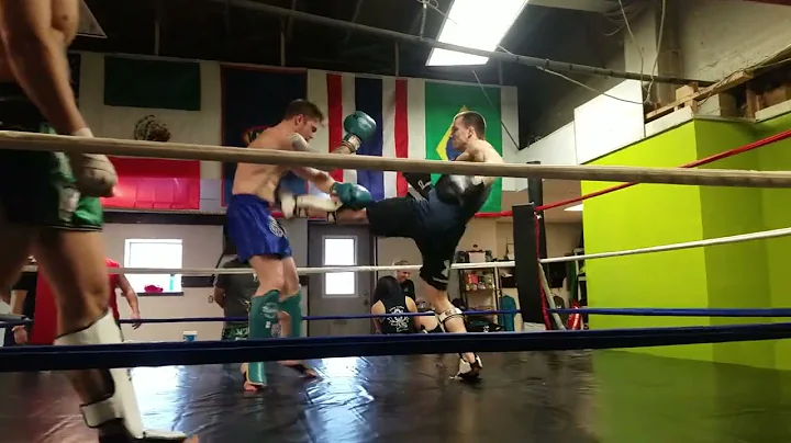 Muay Thai Sparring Match