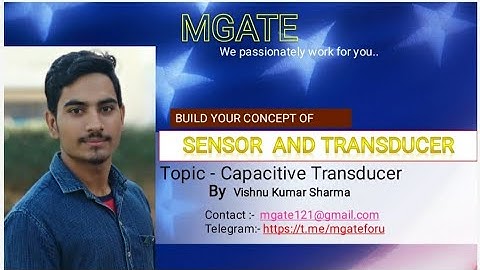 IN - sensor and industrial instrumentation (capacitive transducer part 03) , lecture 10